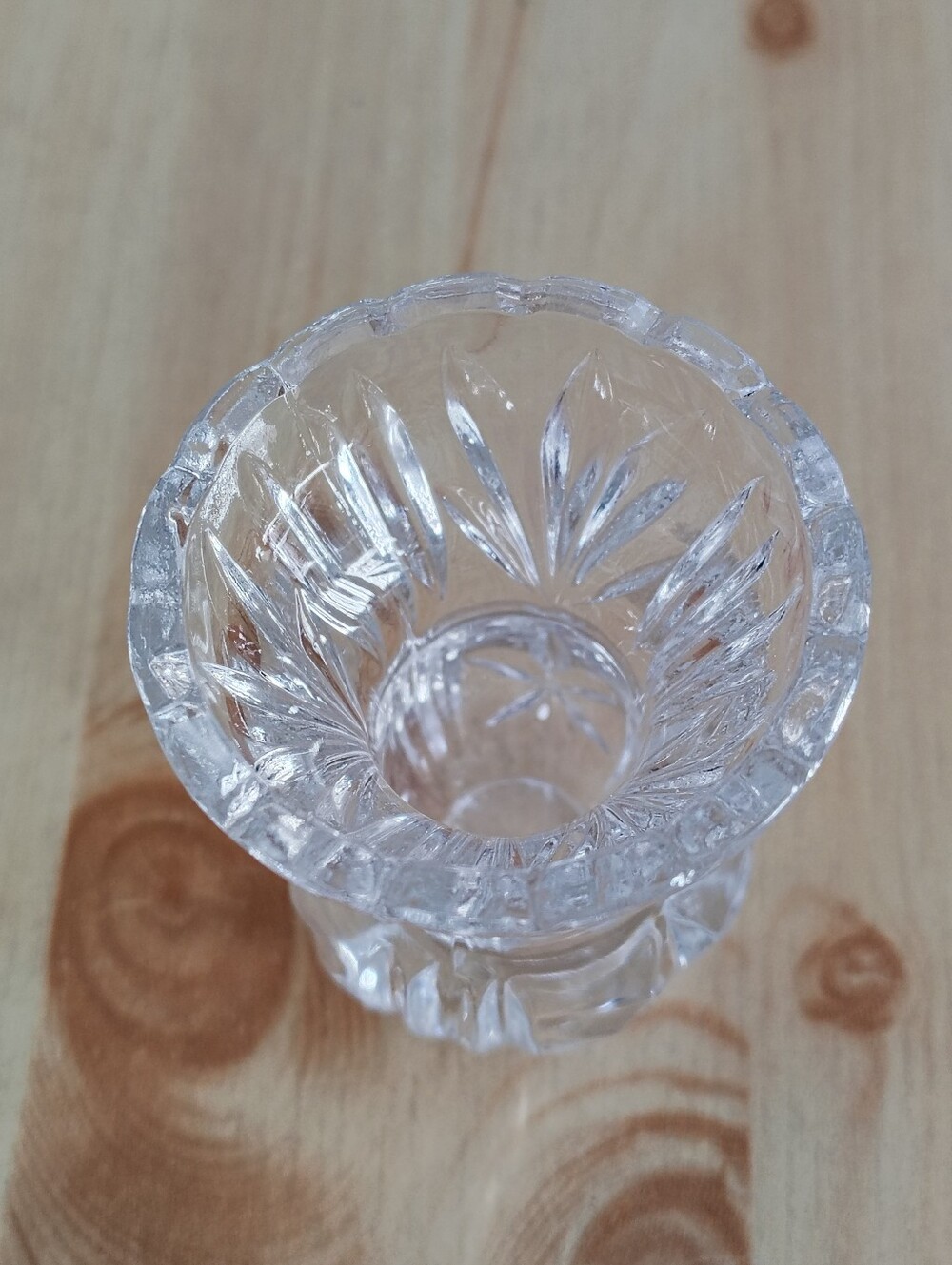 Vintage Crystal Toothpick Holder - Picture 2 of 7
